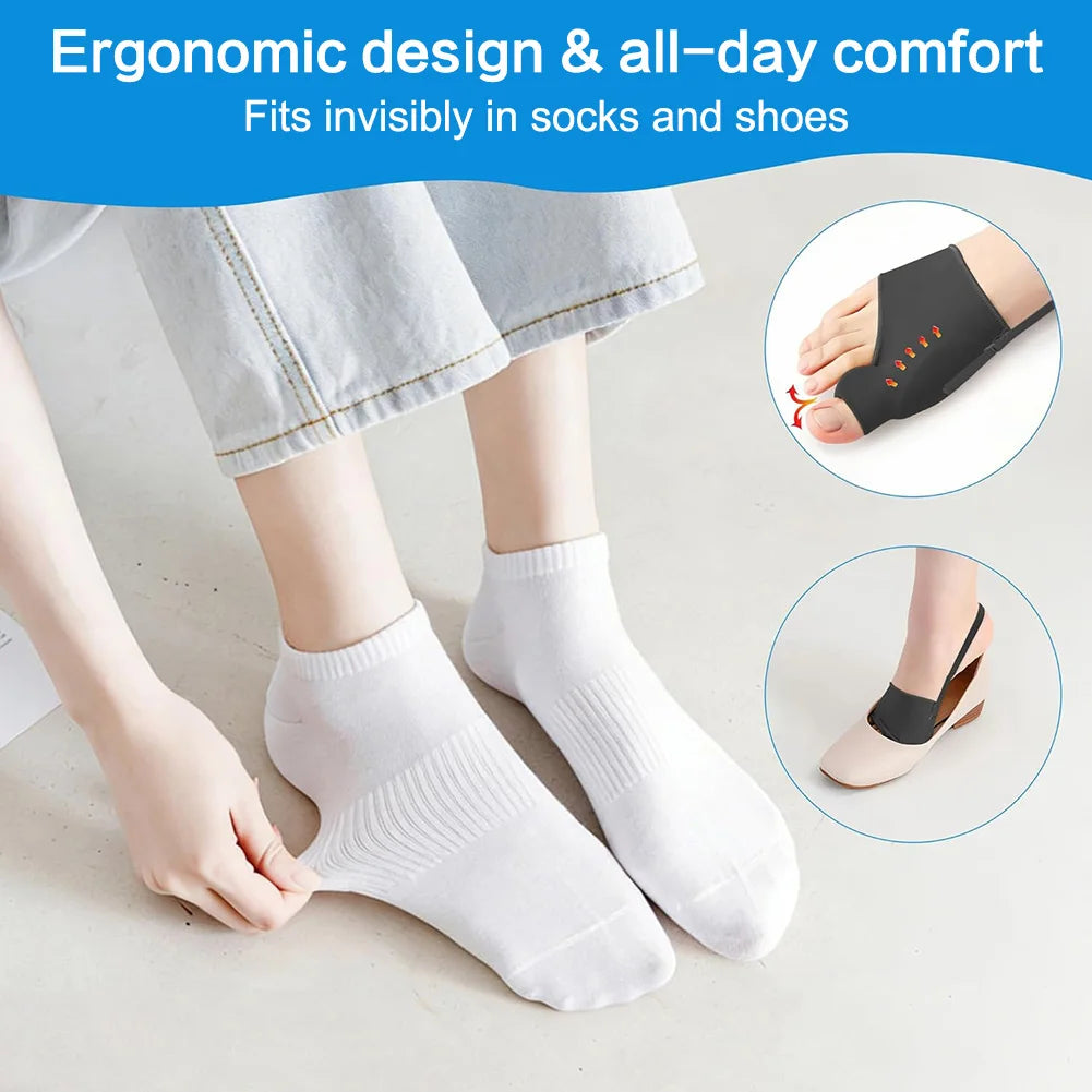 Bunion Relief Toe Corrector Orthopedic Bunion Corrector Splint For Enhanced Foot Alignment Breathable Lightweight Orthotics