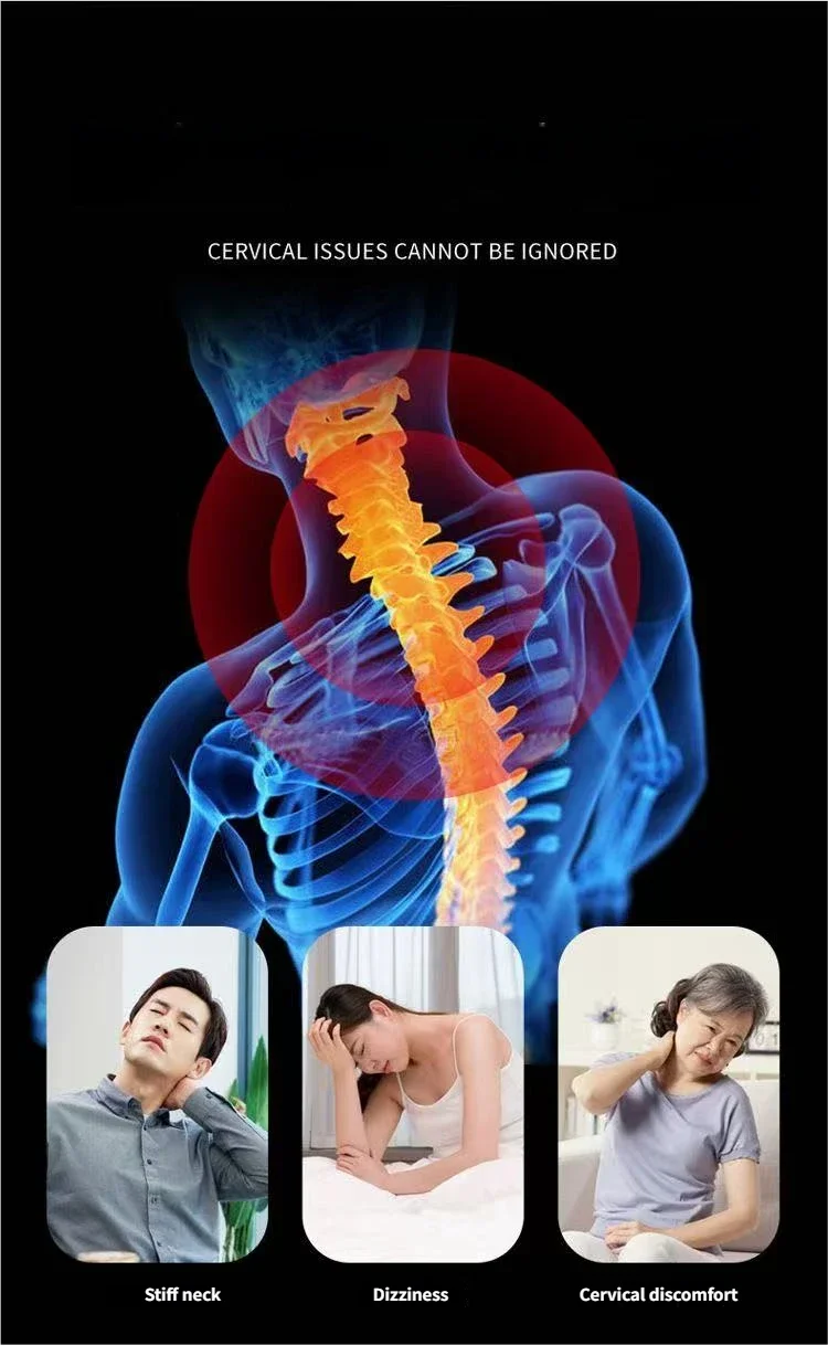 Cervical Neck Traction Device,Relief for Chronic Neck & Shoulder Alignment Pain,Inflatable Stretcher Collar for Neck Relief