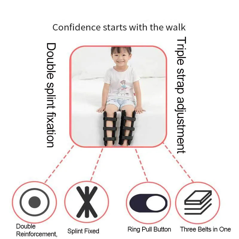 Adjustable O/X Leg Type Correction Belt Pediatric Kids Leg Posture Corrector Brace For Children Knees Valgus Straighten